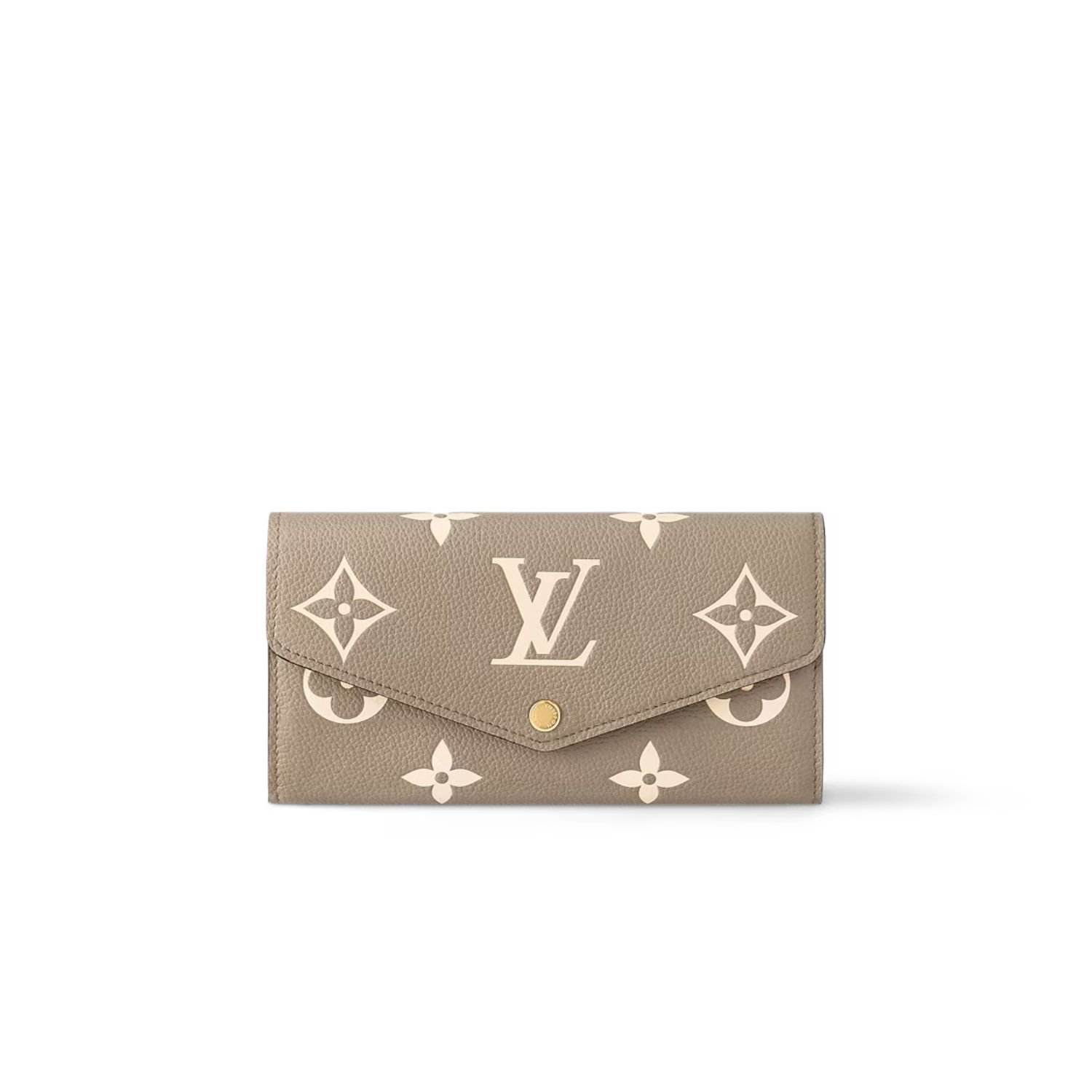 louis-vuitton-sarah-wallet-tourterelle.jpg Louis Vuitton Sarah Wallet Tourterelle For Women 19cm/7.5in - M81049 - Image 1