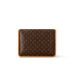 Louis Vuitton Satchel Messenger Bag Monogram Brown For Men 35.5cm/14in - M14723 - Image 3