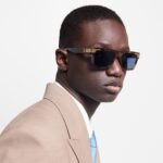 Louis Vuitton Slide Square Sunglasses Chocolate Tortoise For Men - Z2746U - Image 5