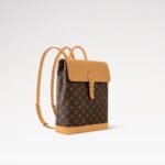 Louis Vuitton Soho MM Backpack 12.6in/ 32cm Monogram Gold Hardware For Women M14653 - Image 4