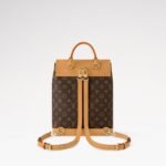 Louis Vuitton Soho MM Backpack 12.6in/ 32cm Monogram Gold Hardware For Women M14653 - Image 6