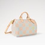 Louis Vuitton Speedy 40 Bandouliere Top Handle Bag 15.7in/ 40cm White Gold Hardware For Men N40689 - Image 4