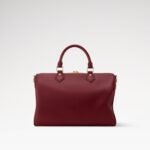 Louis Vuitton Speedy Soft 30 Top Handle Bag 11.8in/30cm Plum Gold Hardware For Women M25766 - Image 5