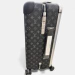 Louis Vuitton Horizon 55 Suitcase 21.7in/ 55cm Monogram Black Silver Hardware M23002 - Image 4