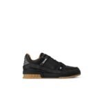 Louis Vuitton Trainer Sneaker Noir For Men - 1AHTSQ - Image 2