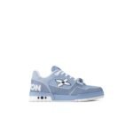 Louis Vuitton Trainer Sneaker Blue For Men - 1AHTV5 - Image 2
