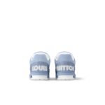 Louis Vuitton Trainer Sneaker Blue For Men - 1AHTV5 - Image 4