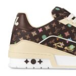 Louis Vuitton Trainer Sneaker Brown For Men 1ACXB1 - Image 4