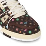 Louis Vuitton Trainer Sneaker Brown For Men 1ACXB1 - Image 6