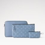 Louis Vuitton Trio Messenger Sky Blue For Men 9.8in/25cm M14069 - Image 4