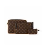 Louis Vuitton Trio Messenger Bag Brown For Men 25cm/ 9.8 in M46694 - Image 5