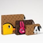 Louis Vuitton Trio Toilet Pouch Brown For Women M11254 9.8in/25cm - Image 2