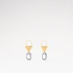 Louis Vuitton V for Vuitton Earrings Golden For Women M02261 - Image 3