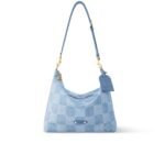 Louis Vuitton Vagabond Hobo Bags Blue For Men 38cm/15in - N00202