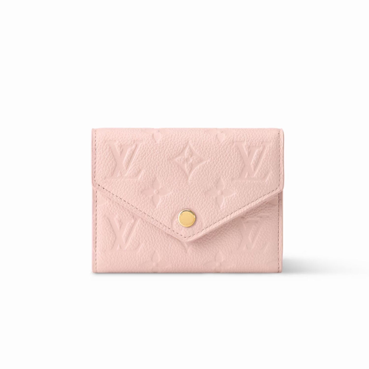 louis-vuitton-victorine-wallet-1-1.jpg Louis Vuitton Victorine Wallet Rose Opale For Women 4.7in/12cm M26895 - Image 1