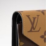 Louis Vuitton Victorine Wallet Monogram Reverse For Women 4.7in/12cm M81557 - Image 5