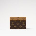 Louis Vuitton Victorine Wallet Monogram Reverse For Women 4.7in/12cm M81557 - Image 3