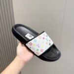 Louis Vuitton Waterfront Mule White Multicolored For Men - Image 5