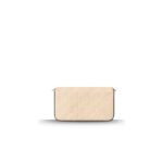 Louis Vuitton Pochette Felicie Shoulder Bag  8.3in/ 21cm Cream Monogram Empreinte Gold Hardware For Women M82363 - Image 4