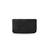 Louis Vuitton Pochette Felicie Shoulder Bag  8.3in/ 21cm Black Monogram Empreinte Gold Hardware For Women M82477 - Image 6