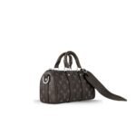 Louis Vuitton Keepall Bandouliere 25 Travel Bag 9.8in/ 25cm Black Silver Hardware For Men M11595 - Image 4