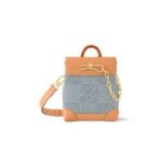 Louis Vuitton Nano Steamer Denim For Men 15cm/ 5.9in N40751