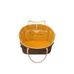 Louis Vuitton Neverfull Bandouliere Inside Out MM Tote Bag 12.2in 31cm Jaune Gold Hardware For Women M11947 - Image 6