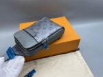 Louis Vuitton Outdoor Sling Bag Taigarama Gunmetal Gray For Men, Men's Bags, Crossbody Bags 8.3in/21cm LV  - Image 4