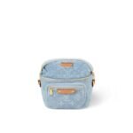 Louis Vuitton Mini Bumbag 6.7in/ 17cm Sky Blue Denim Gold Hardware For Women M83353 - Image 4