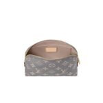 Louis Vuitton Pochette Cosmetique PM Clutch & Pouch 7.5in/ 19cm Trianon Grey Gold Hardware For Women M12440 - Image 4