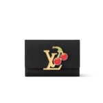 Louis Vuitton LV x TM Capucines Compact Wallet Black For Women 5.3in/13.5cm M22889