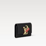 Louis Vuitton LV x TM Capucines Compact Wallet Black For Women 5.3in/13.5cm M22889 - Image 2