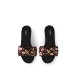 Louis Vuitton LV x TM Lily Flat Mule Sakura Brown For Women - 1AGVYB - Image 4