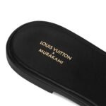 Louis Vuitton LV x TM Lily Flat Mule Sakura Brown For Women - 1AGVYB - Image 3