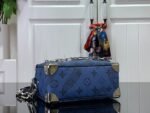 Louis Vuitton Mini Soft Trunk Blue For Men 18.5 cm/ 7.3 in M22588 - Image 5