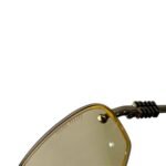 Miu Miu Rectangular Shield Sunglasses Yellow Lens - Image 5