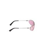 Miu Miu Rimless Aviator Sunglasses Light Pink - Image 3