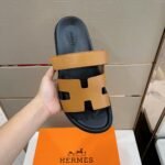Hermes Takara Sandals Brown For Men - Image 6