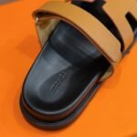 Hermes Takara Sandals Brown For Men - Image 5