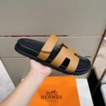 Hermes Takara Sandals Brown For Men - Image 4