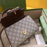 Gucci Horsebit 1955 Mini Bag Brown 703848 9AAAJ 8563 - Image 6