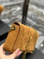 Saint Laurent Kate 99 Chain Bag With Tassel Brown - Image 6