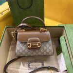 Gucci Horsebit 1955 Mini Bag Brown 703848 9AAAJ 8563 - Image 2