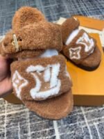 Louis Vuitton Women's Paseo Flat Comfort Mule Cognac For Women LV 1AACRN - Image 3