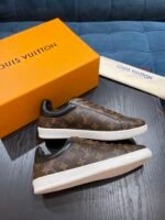 Louis Vuittion Luxembourg Sneaker Brown For Men LV 1A4PAF - Image 9
