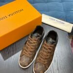 Louis Vuittion Luxembourg Sneaker Brown For Men LV 1A4PAF