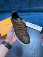 Louis Vuittion Luxembourg Sneaker Brown For Men LV 1A4PAF - Image 6