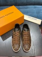 Louis Vuittion Luxembourg Sneaker Brown For Men LV 1A4PAF - Image 5