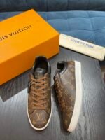 Louis Vuittion Luxembourg Sneaker Brown For Men LV 1A4PAF - Image 3