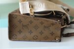 Louis Vuitton OnTheGo PM Tote Bag 9.8in/ 25cm Brown Gold Hardware For Women M46373 - Image 4